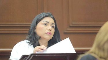 Por congruencia, no se puede dejar de señalar que estamos por tener una Ley de Educación que han impuesto, señaló la diputada (Foto Cortesía)