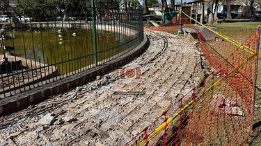 en etapa final, rehabilitacion de la pila de los patos de morelia