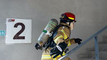La competencia reunió a bomberos de Morelia, Ciudad de México, Guadalajara, Zacapu, Zamora y Pátzcuaro (Foto: Alfredo Soria/ACG)
