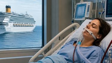 Pasajera francesa recibe pulmón artificial tras contagio de hantavirus en crucero