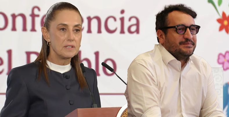 Sheinbaum elogia trabajo de Andrés López Beltrán en Morena