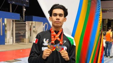 El nicolaita Alonso Pineda representó a México y a la UMSNH en el Panamericano Universitario