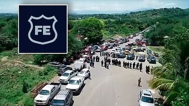 La Fiscalía Estatal (FE) inició una carpeta de investigación por un enfrentamiento entre grupos delictivos ocurrido en las inmediaciones del municipio de Tepalcatepec, Michoacán (Foto: Captura de pantalla/Especial)
