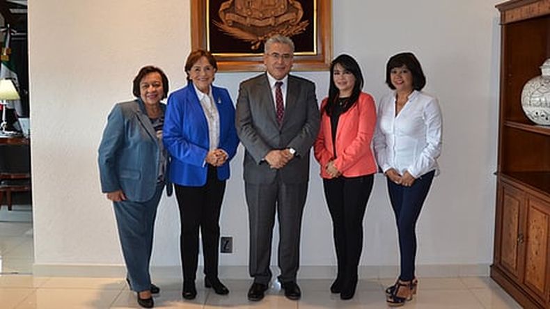 La reunión tuvo lugar en en el Palacio de Justicia José María Morelos (Foto cortesía)