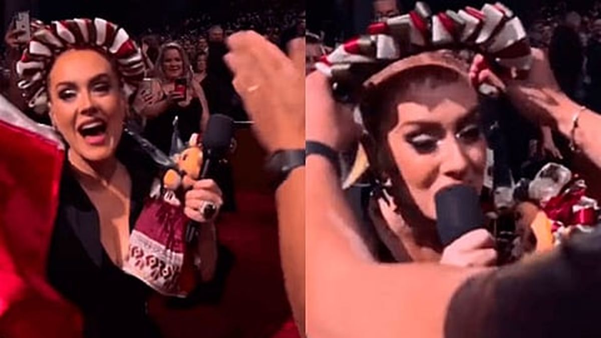 Adele conquista a los mexicanos con look durante concierto [VIDEO]