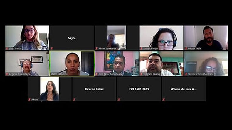 Sandoval Flores acusó que se pretende imponer desde nivel federal una ley marco para todas las entidades del país (Foto: Captura de pantalla)