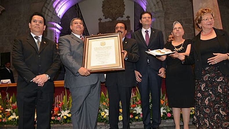 Alfonso Martínez encabezó la ceremonia (Foto: ACG)