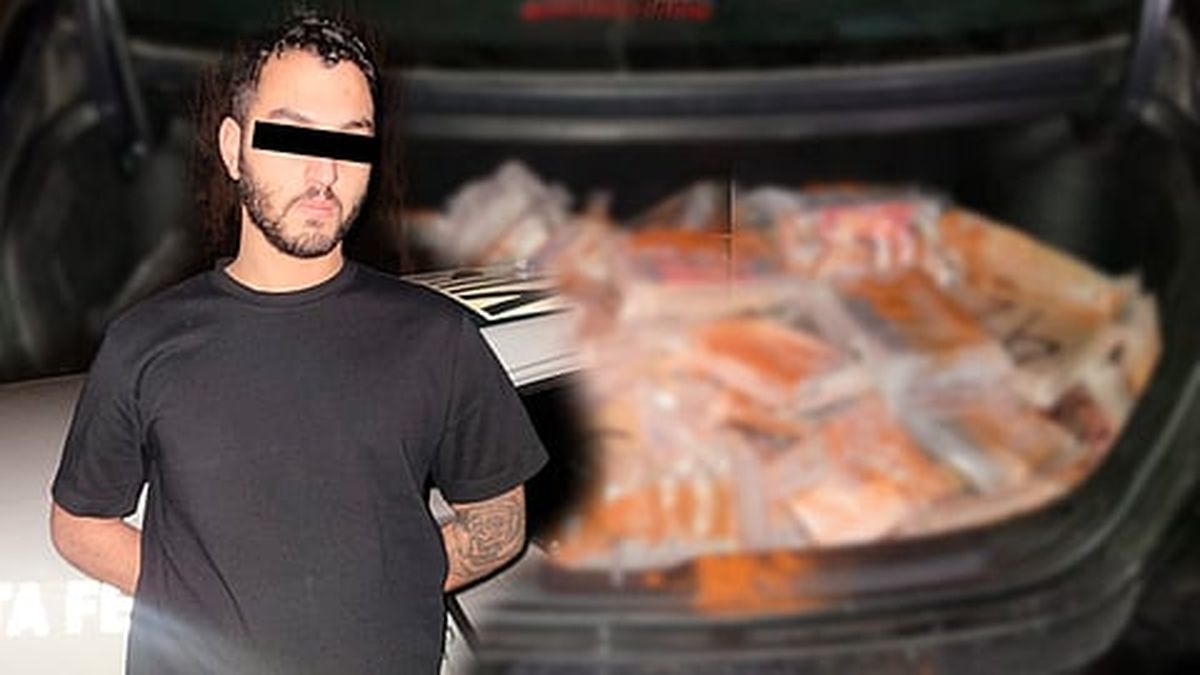 Detienen a canadiense con casi 70 kilos de droga y un arma en CDMX