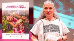 Durante la presentación, se destacó la meta establecida por la Presidenta Claudia Sheinbaum Pardo de entregar 250 mil títulos agrarios de propiedad a mujeres de todo el país