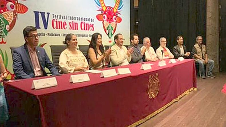 La ceremonia de inauguración fue en el Aula Mater del Colegio Primitivo y Nacional de San Nicolás de Hidalgo (Foto Cortesía)