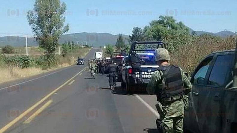 En la localidad de La Cantera, los agentes fueron atacados a balazos por una persona del sexo masculino, por lo que repelieron la agresión