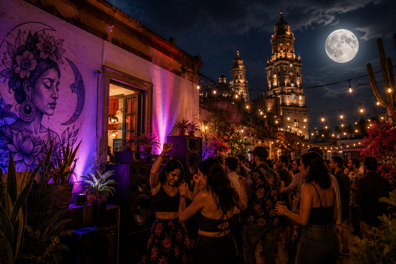 Celebración de la Luna de las Flores en Morelia