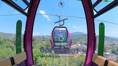 activan protocolos en el teleferico de uruapan tras detectar falla electrica