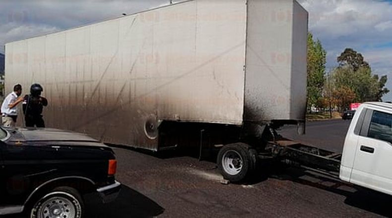 El hecho causó un embotellamiento automovilístico (Foto: RED 113)