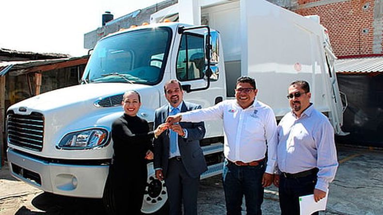 Los camiones recolectores de basura son una de las demandas más sentidas de las autoridades municipales (Foto: Cortesía)
