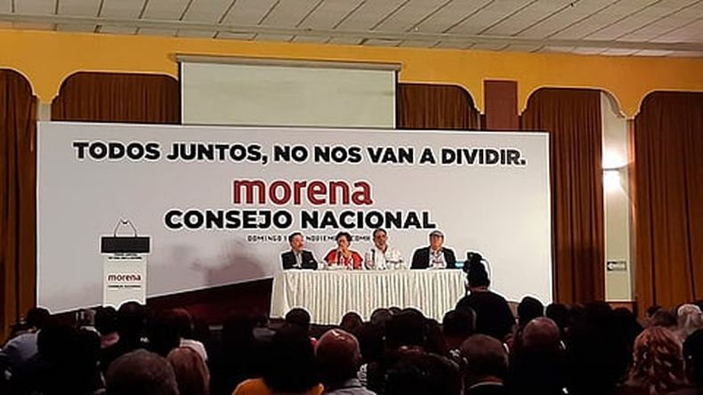Con la finalidad de cumplir la sentencia del Tribunal Electoral del Poder Judicial de la Federación (Foto: @CNHJ.Morena)