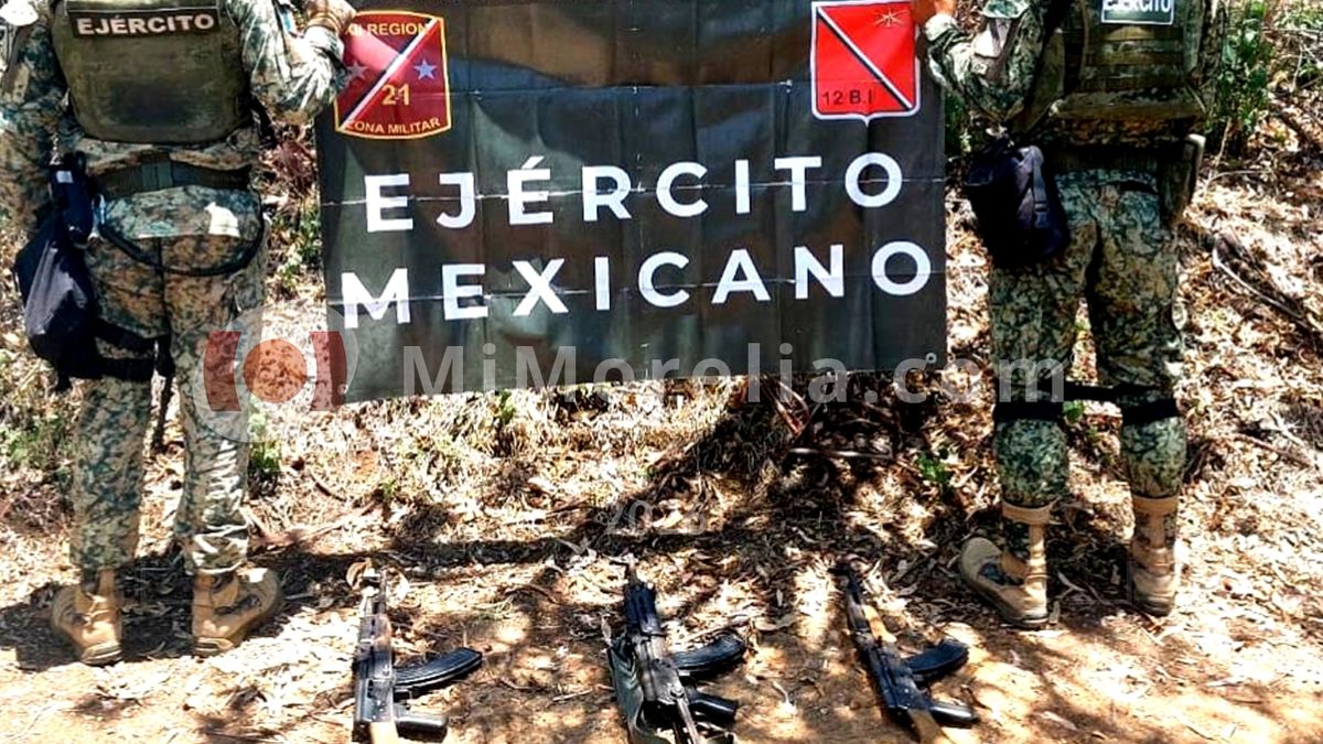 Ejército Mexicano halla tres fusiles y cartuchos útiles cerca de El ...