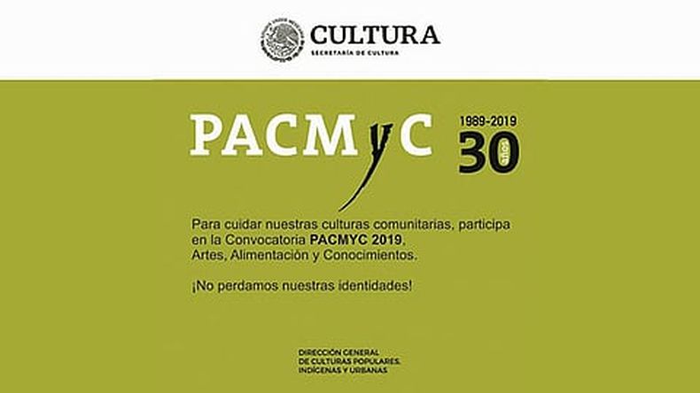 Lanzan convocatoria Programa de Apoyo a Culturas Municipales y Comunitarias