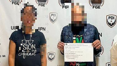 Detienen a dos personas con presunta droga en calles del Centro de Morelia