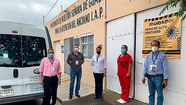 Verificaron los medicamentos que se suministran a los enfermos, la evolución de éstos y reiteraron las medidas preventivas que deben implementarse en el lugar (Foto Cortesía)