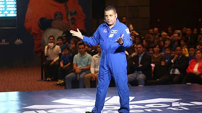 El astronauta expresó que la perseverancia fue una característica que nunca abandonó para poder viajar al espacio (Foto: ACG)