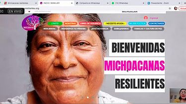 Michoacanas Resilientes nos ayuda a identificar que somos mujeres que podemos resignificar a partir de nuestras experiencias dolorosas, dicen (Foto: Captura de pantalla)